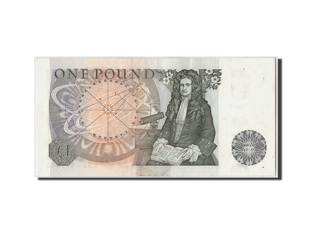 Gran Bretagna, 1 Pound, Undated (1978-80), KM:377a, Undated, SPL