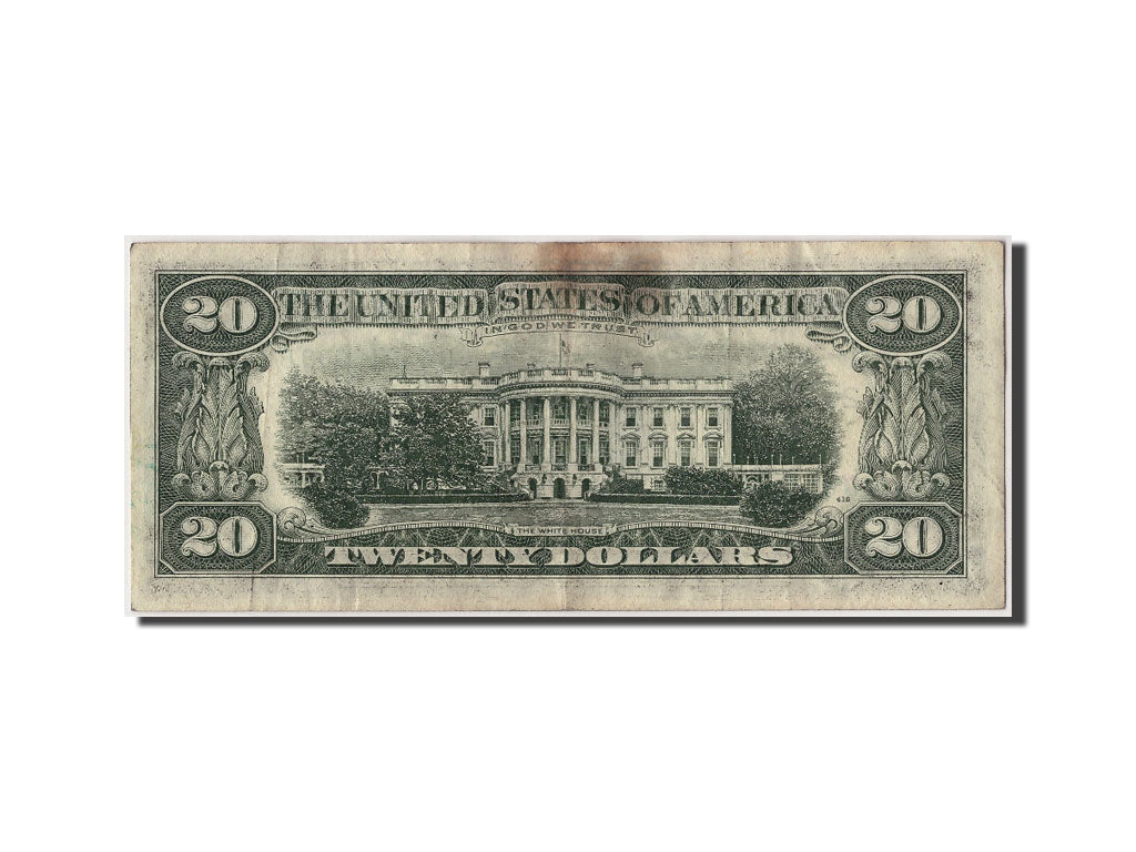 United States, Twenty Dollars, 1977, KM:2512, Undated, VF(30-35)