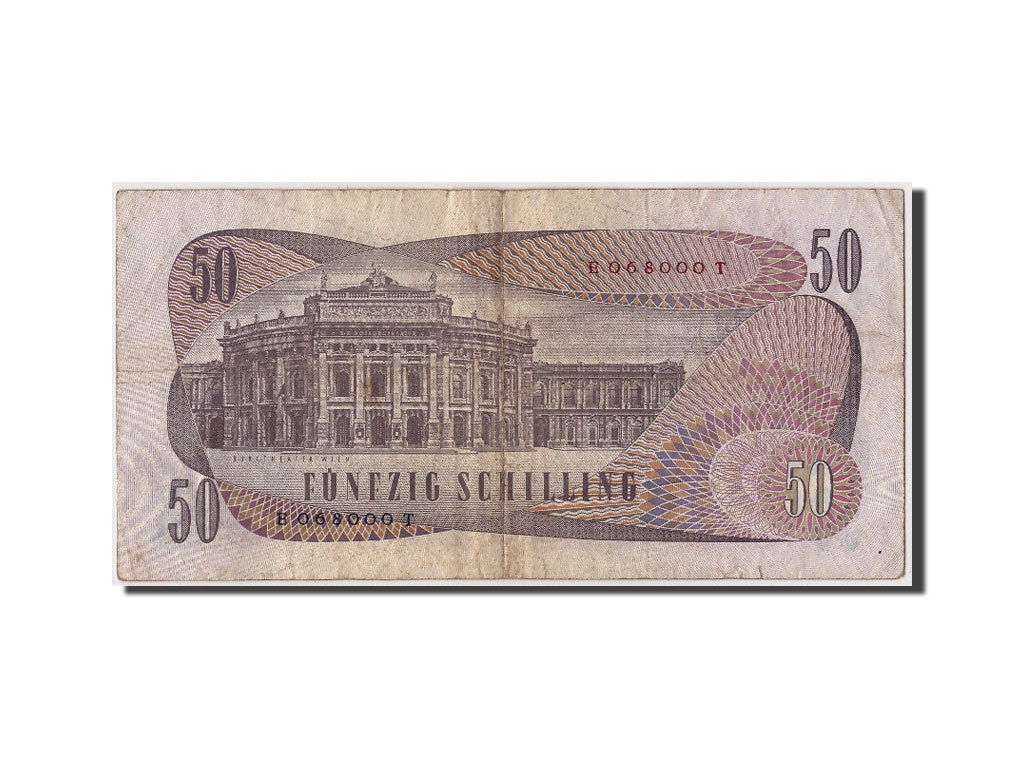 Austria, 50 Schilling, 1970, KM:143a, 1970-01-02, MB