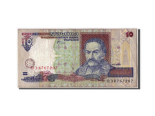 Geldschein, Ukraine, 10 Hryven, 2000, Undated, KM:111c, S+
