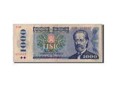 Geldschein, Tschechoslowakei, 1000 Korun, 1985, Undated, KM:98, SS