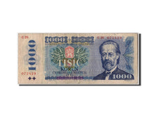 Banconote, Cecoslovacchia, 1000 Korun, 1985, KM:98, Undated, MB+