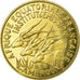 Moneda, Camerún, 10 Francs, 1958, Paris, SC, Aluminio - bronce, Lecompte:28