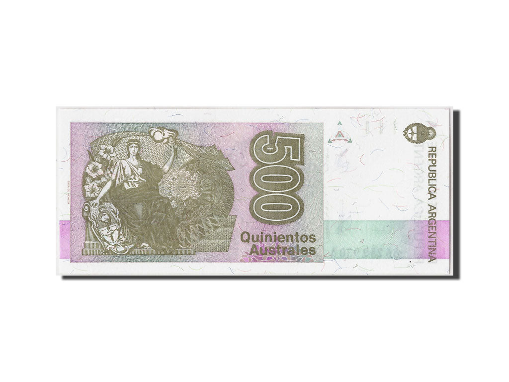 Banknote, Argentina, 500 Australes, Undated (1990), Undated, KM:328b, UNC(65-70)