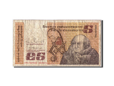 Ireland - Republic, 5 Pounds, 1991, 1991-08-28, KM:71e, VF(20-25)