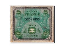 Banknote, France, 2 Francs, 1944 Flag/France, 1944, Undated, VF(20-25)
