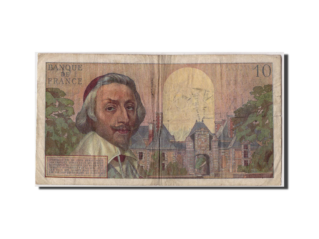 Frankreich, 10 Nouveaux Francs, 10 NF 1959-1963 ''Richelieu'', 1960, KM:142a,...