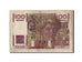 Geldschein, Frankreich, 100 Francs, 100 F 1945-1954 ''Jeune Paysan'', 1953