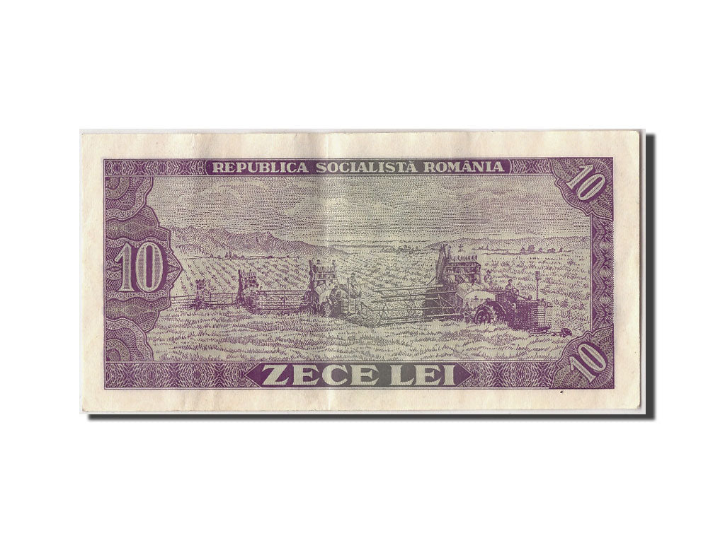 Rumänien, 10 Lei, 1966, KM:94a, Undated, AU(55-58)