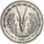 Moneda, Estados del África Occidental, Franc, 1961, SC, Aluminio, KM:E3
