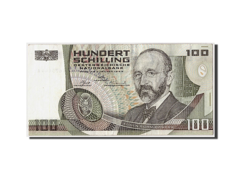 Austria, 100 Schilling, Undated (1985), 1984-01-02, KM:150, AU(55-58)