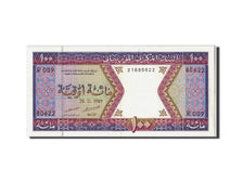 Mauritania, 100 Ouguiya, 1989, 1989-11-28, KM:4d, AU(55-58)