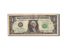 United States, One Dollar Federal Reserve Note, 1985, Chicago, KL:3706, Undated,