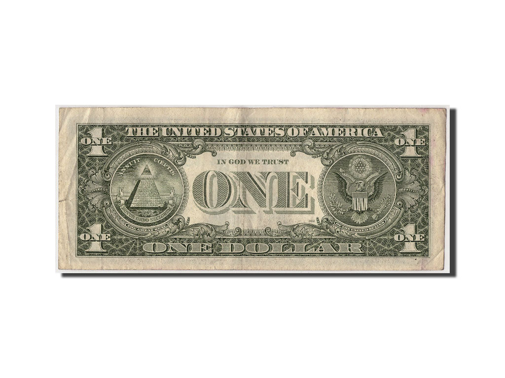 United States, One Dollar Federal Reserve Note, 1985, Chicago, KL:3706, Undated,