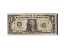 United States, One Dollar Federal Reserve Note, 1985, Chicago, KL:3706, Undated,
