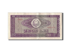 Banknote, Romania, 10 Lei, 1966, Undated, KM:94a, AU(55-58)