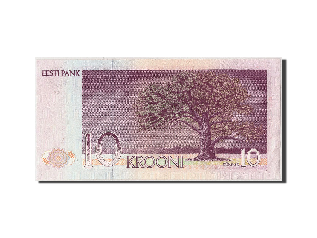 Estonia, 10 Krooni, 1991, KM:72a, Undated, SPL