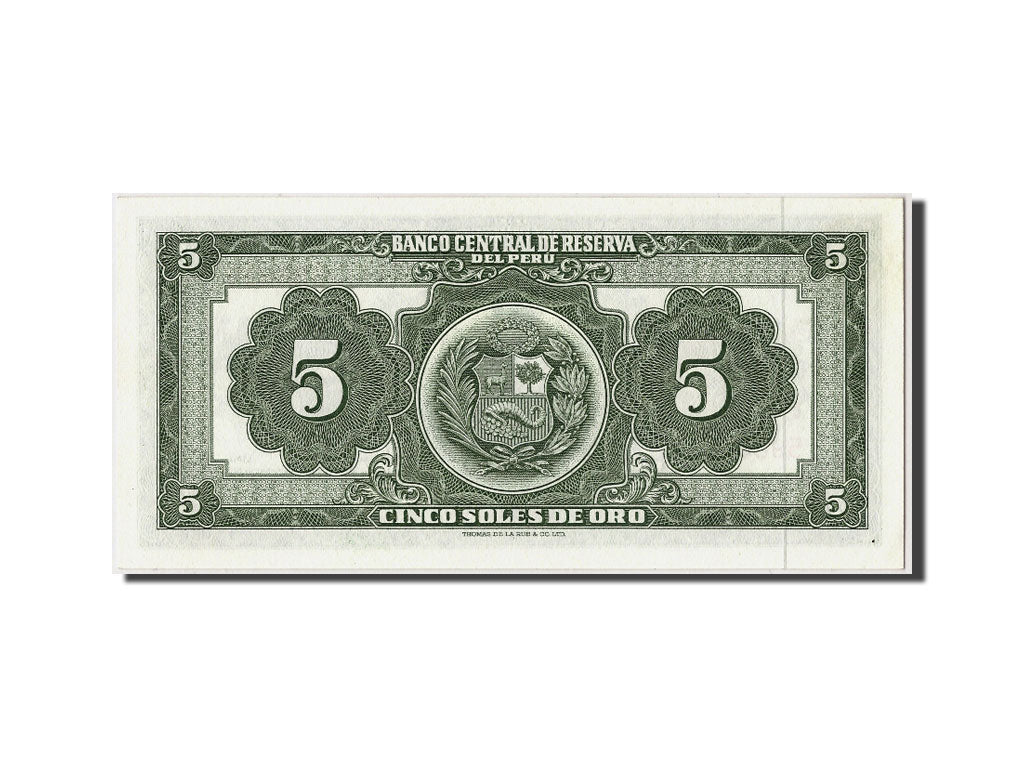 Perù, 5 Soles De Oro, 1966, KM:83a, 1966-11-18, FDS