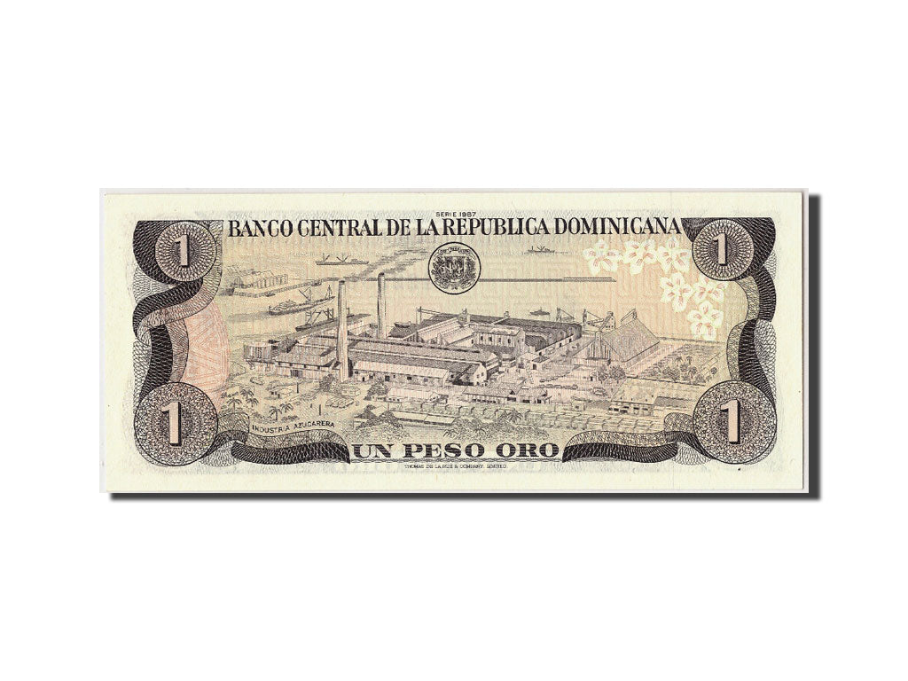 Dominican Republic, 1 Peso Oro, 1984, KM:126a, Undated, UNC(63)