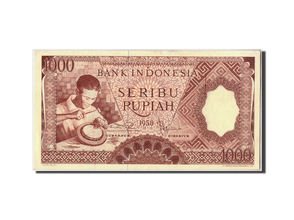Indonesien, 1000 Rupiah, 1958, KM:61, Undated, UNC(63)