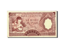 Indonesia, 1000 Rupiah, 1958, KM:61, Undated, AU(55-58)