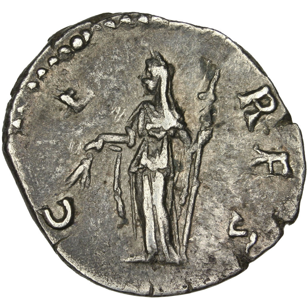 Coin, Faustina I, Denarius, EF(40-45), Silver, Cohen:136