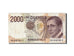 Banknote, Italy, 2000 Lire, D.1990, Undated, KM:115, VF(30-35)