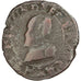 FRANCE, Double Denarius, Dole, VF(20-25), Copper, 2.01