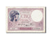 Biljet, Frankrijk, 5 Francs, 5 F 1917-1940 ''Violet'', 1939, 1939-10-05, SPL