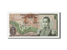 Colombia, 5 Pesos Oro, 1979, 1979-04-01, KM:406f, UNC(65-70)