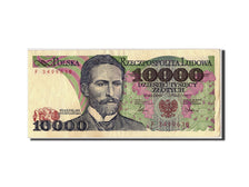 Poland, 10,000 Zlotych, 1987, KM:151a, 1987-02-01, AU(50-53)