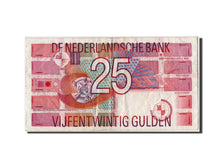 Netherlands, 25 Gulden, 1989, KM:100, 1989-04-05, VF(20-25)