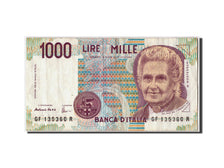 Italy, 1000 Lire, KM:114c, Undated, VF(30-35)