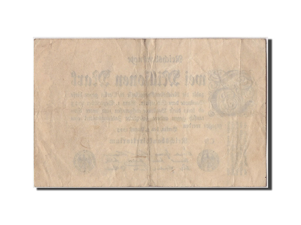 Banknote, Germany, 2 Millionen Mark, 1923, 1923-08-09, KM:104b, EF(40-45)