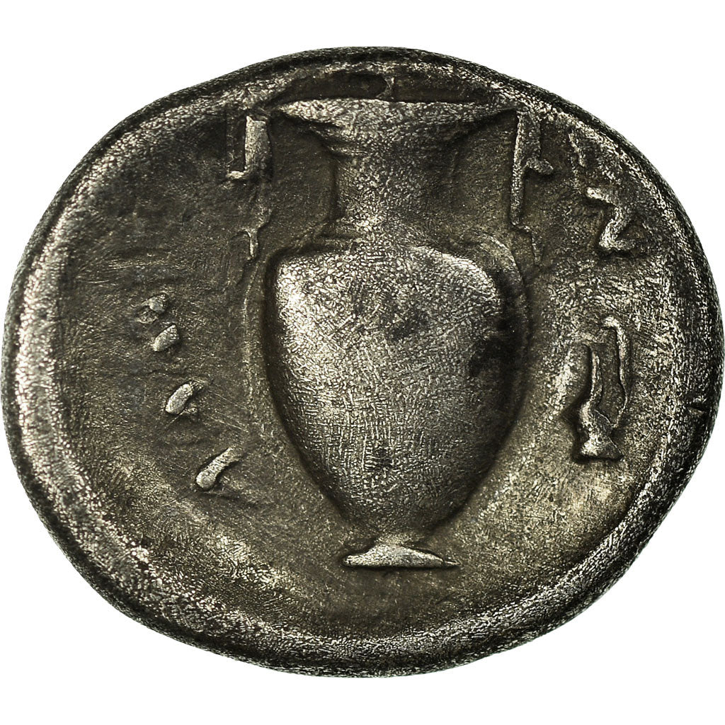 Coin, Thessaly, Lamia, Helios, Hemidrachm, EF(40-45), Silver