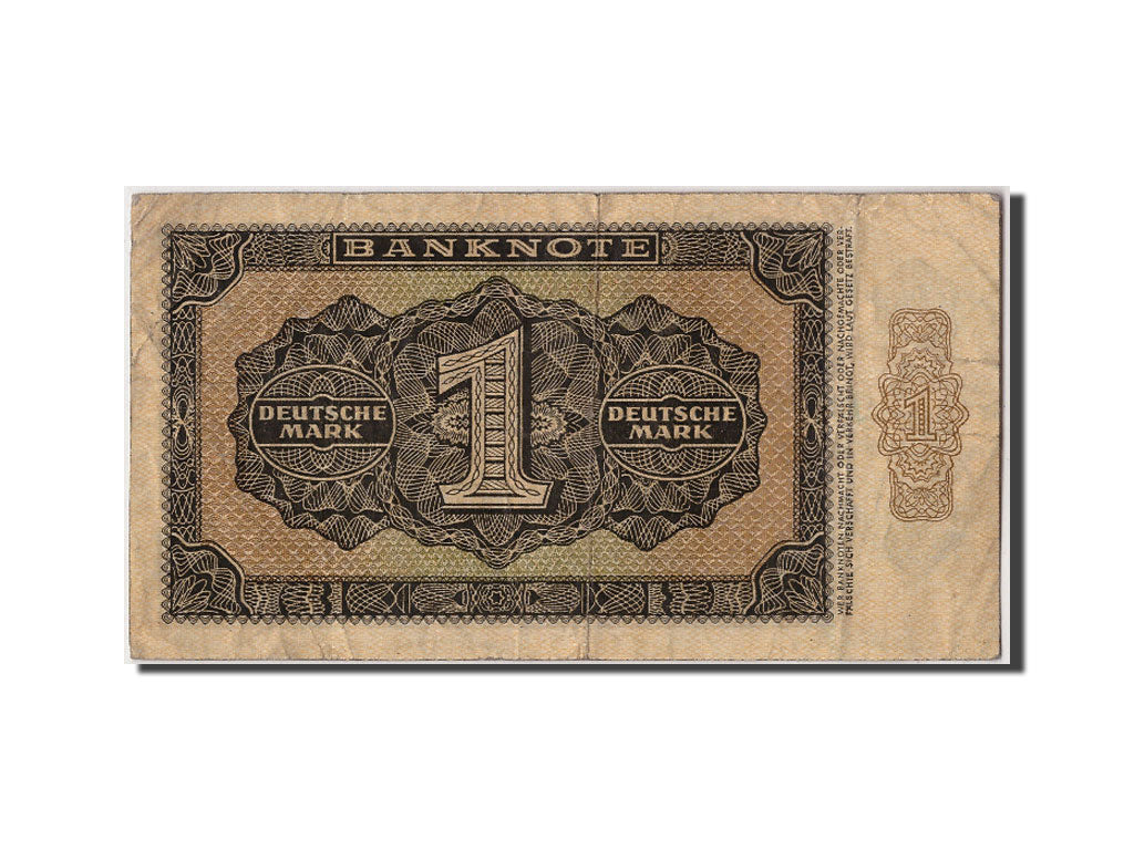 Germania - Repubblica Democratica, 1 Deutsche Mark, 1948, KM:9b, Undated, MB