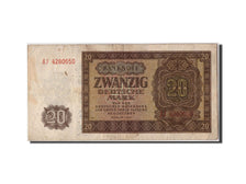 Germania - Repubblica Democratica, 20 Deutsche Mark, 1948, KM:13b, Undated, MB