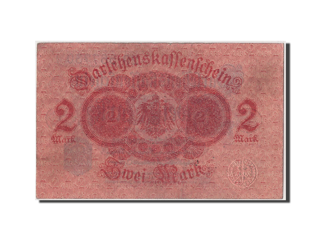 Germania, 2 Mark, 1914, KM:55, 1914-08-12, SPL-