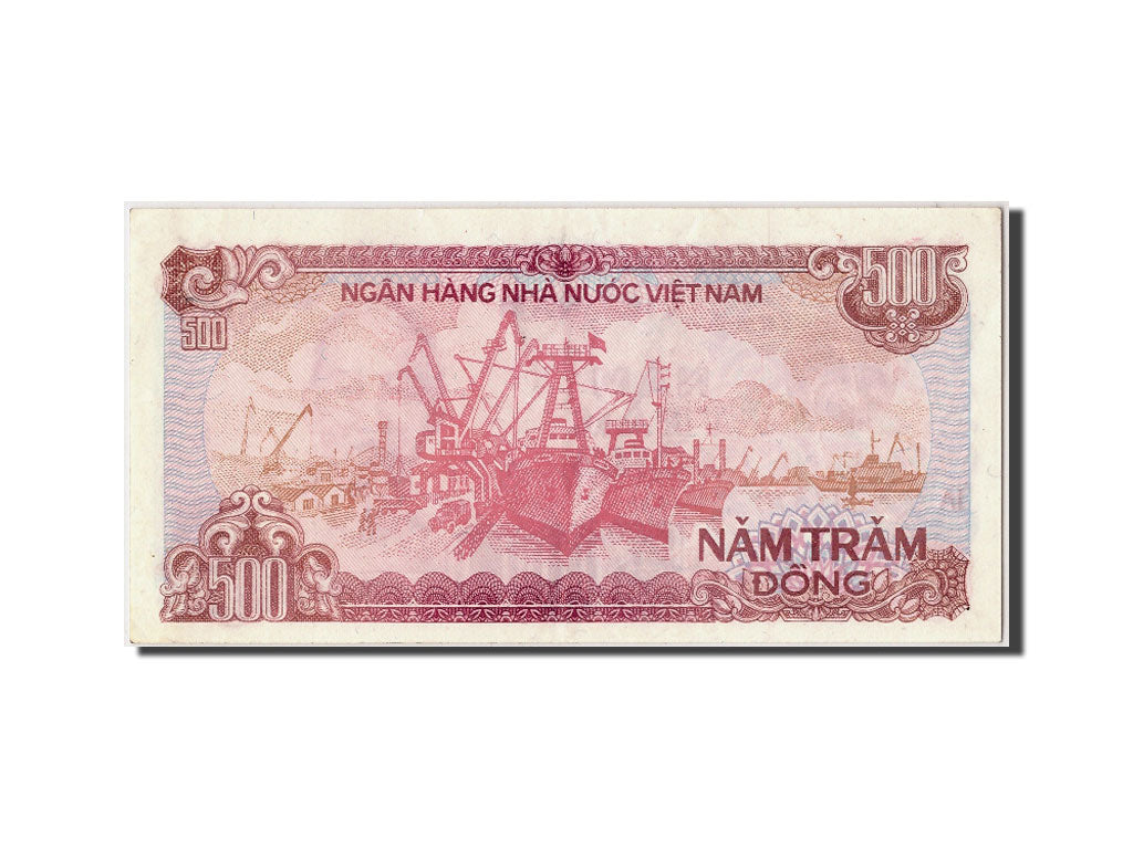 Banknote, Vietnam, 500 Dông, 1988, Undated, KM:101b, AU(55-58)