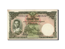 Thailand, 20 Baht, Undatiert (1953), KM:77d, UNC(60-62)