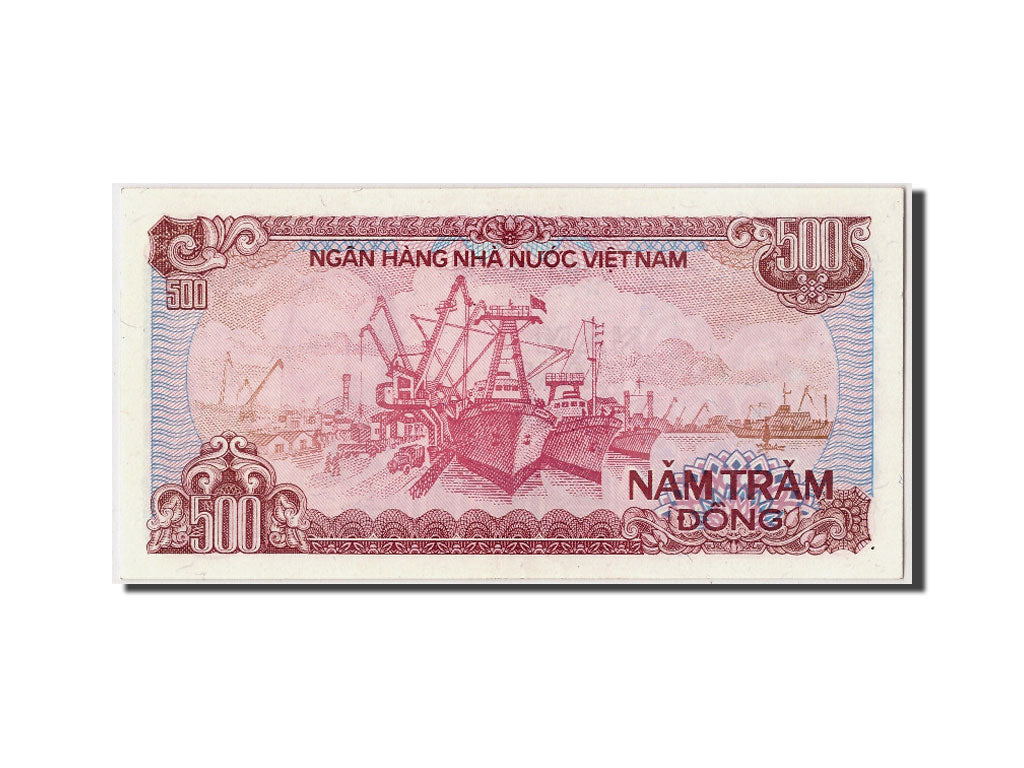 Banknote, Vietnam, 500 Dông, 1988 (1989), Undated, KM:101a, UNC(65-70)