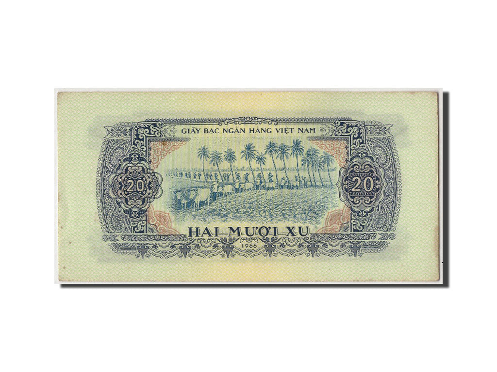 Banknote, South Viet Nam, 20 Xu, 1966 (1975), Undated, KM:38a, UNC(60-62)