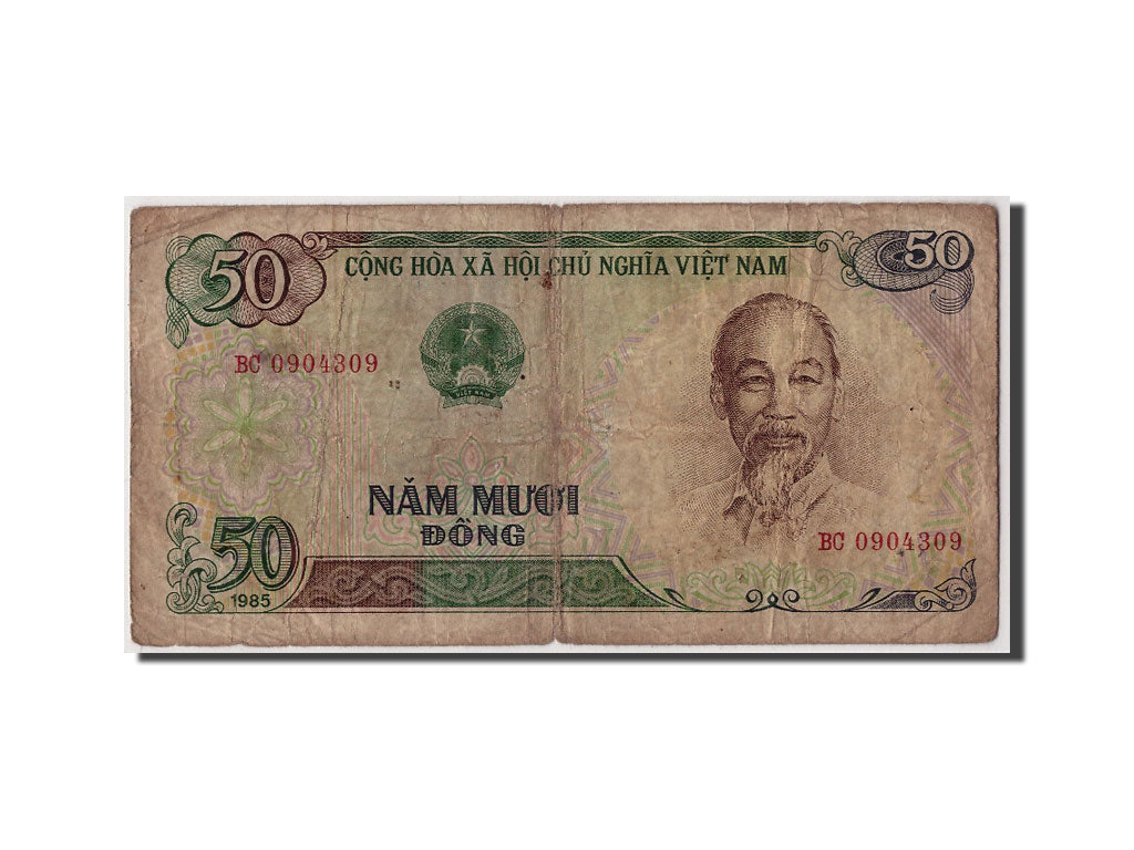 Banknote, Vietnam, 50 D<ox>ng, 1985, Undated, KM:96a, F(12-15)