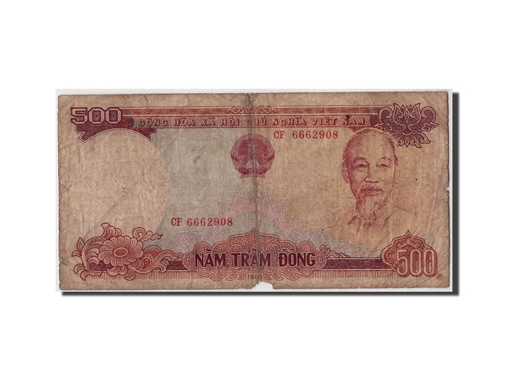 Vietnam, 500 Dông, 1985, Undated, KM:99a, VG(8-10)