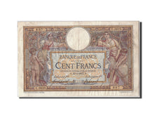 Billete, Francia, 100 Francs, 100 F 1908-1939 ''Luc Olivier Merson'', 1917