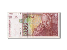 Banconote, Spagna, 2000 Pesetas, 1992, KM:164, 1992-04-24, BB