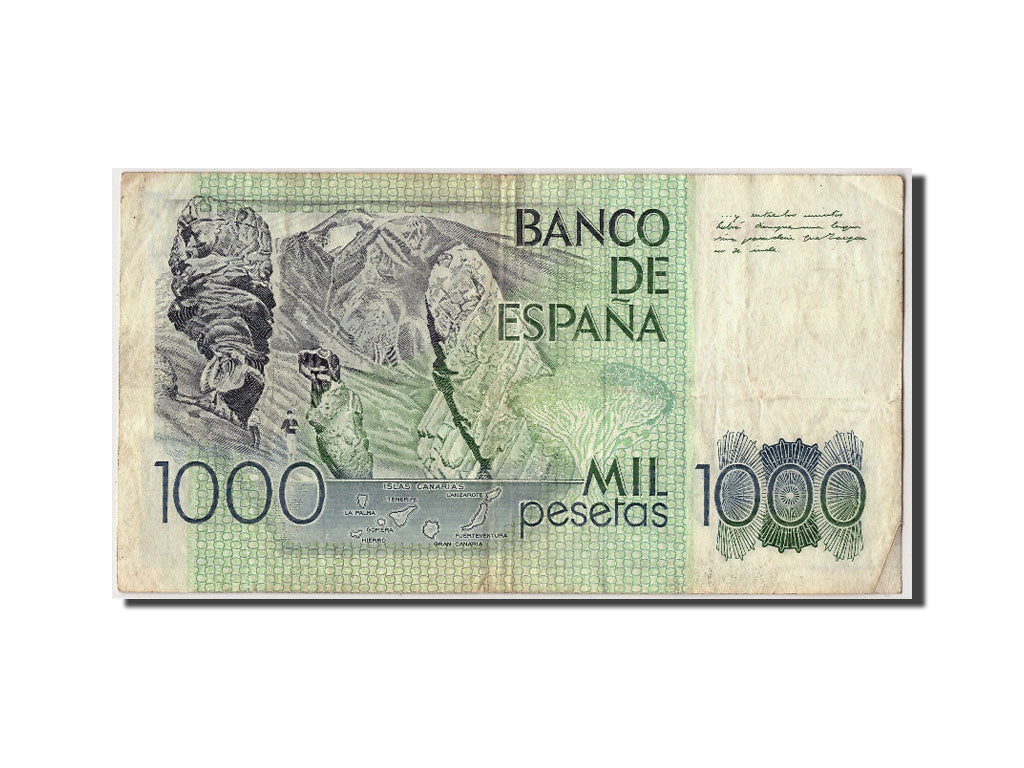 Banknote, Spain, 1000 Pesetas, 1979, 1979-10-23, KM:158, VF(20-25)