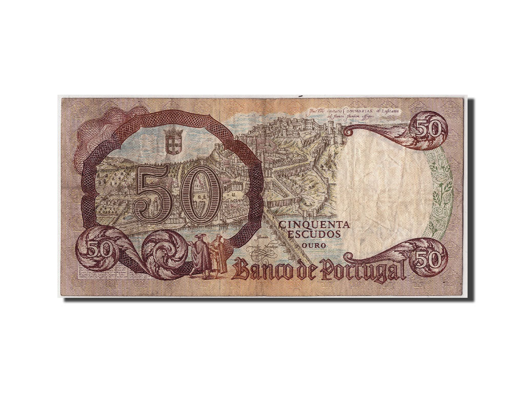 Portugal, 50 Escudos, 1964, 1964-02-28, KM:168, VF(20-25)