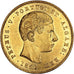 PORTUGAL, 5000 Reis, 1861, KM #505, AU(55-58), Gold, 8.85