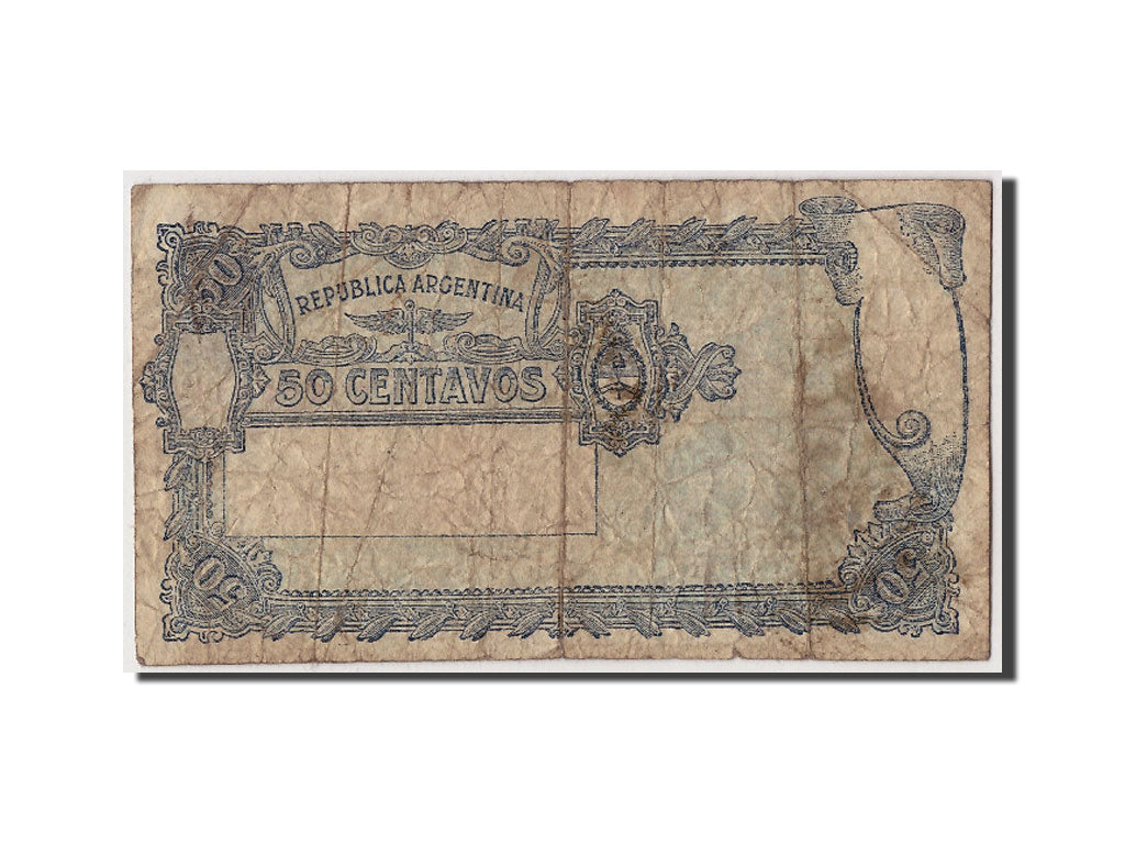 Argentina, 50 Centavos, Undated (1942-48), KM:250c, Undated, B